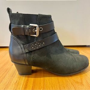Rockport Black Ankle Booties
